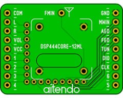 DSPラジオモジュールDIP化基板（444）