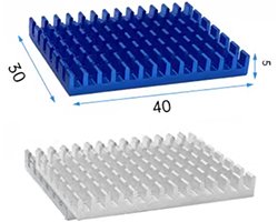 画像1: ★W＝40★薄型ヒートシンク
