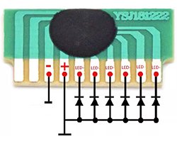 画像2: 6LED流れるコントローラ