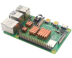 画像2: ★Raspberry Pi 4B/3B★ヒートシンクセット（4個入）